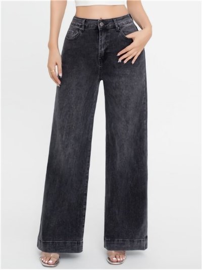 Jeans wide leg full length