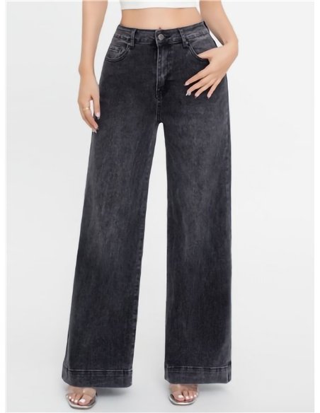Jeans wide leg full length