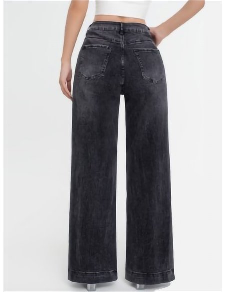 Jeans wide leg full length