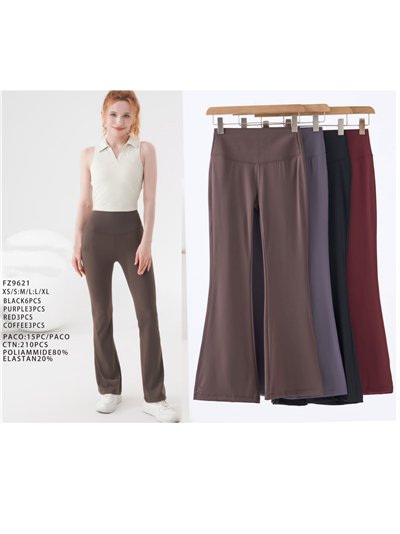 Leggings flare yoga soft touch cinturilla alta 2