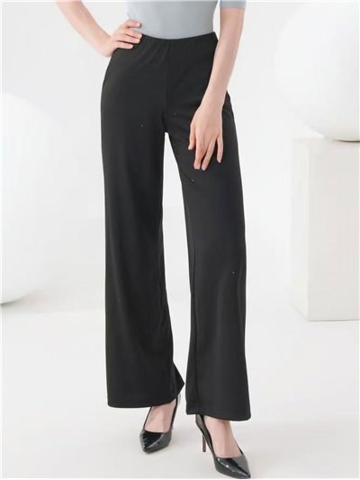 Pantalón negro strass