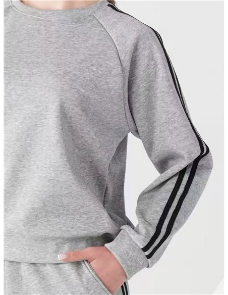 Sudadera banda afelpada