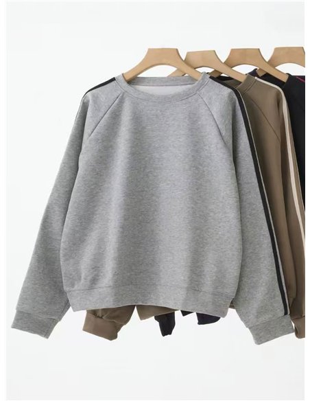 Sudadera banda afelpada