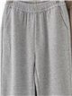 Pantalón de chándal afelpado banda