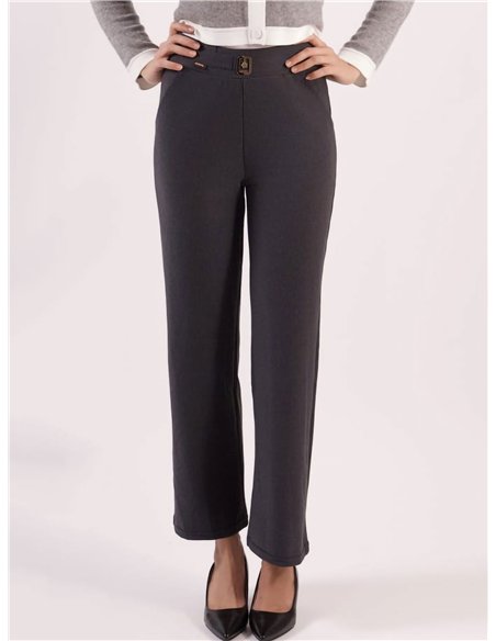 Pantalón detalle metálico