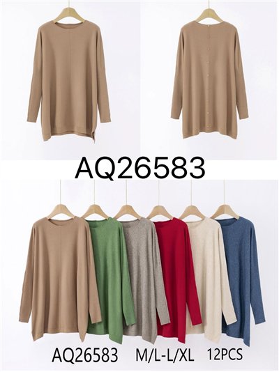 Jersey soft botones talla grande 2