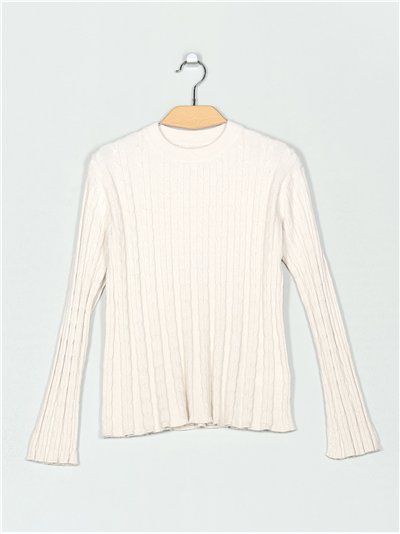 Jersey soft estructura trenzas