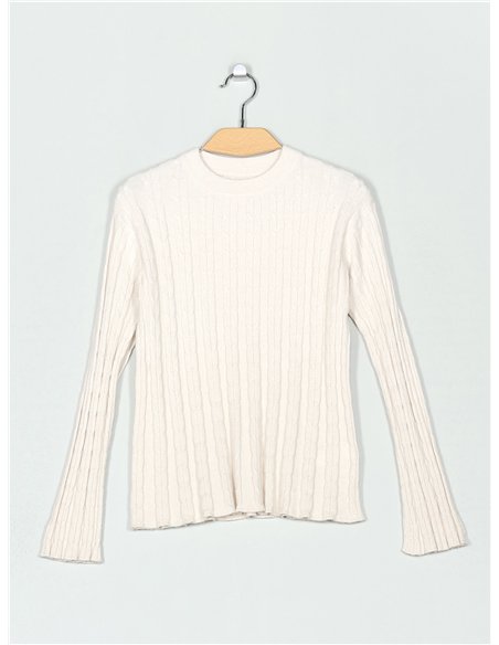 Jersey soft estructura trenzas