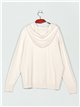 Sudadera punto capucha