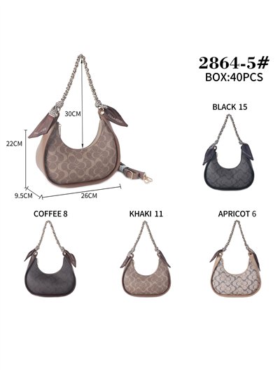 Bolso tote estampado media luna detalle pañuelo 2