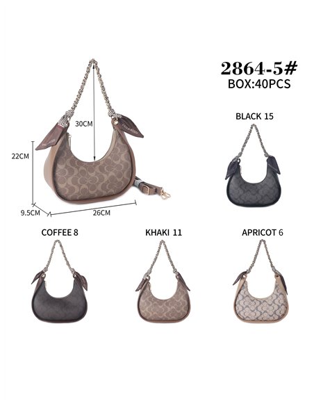 Bolso tote estampado media luna detalle pañuelo