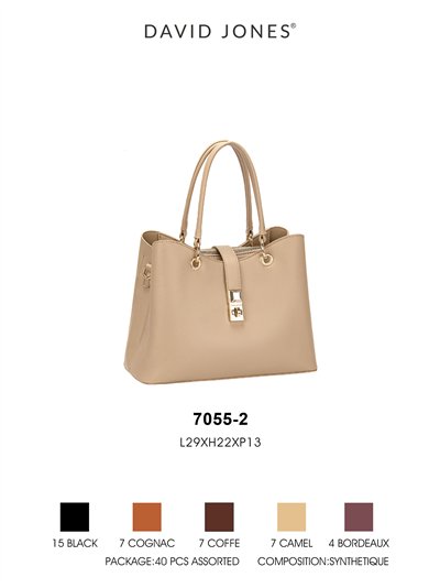 Bolso tote detalle metálico 2