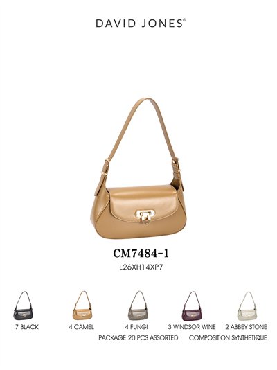 Mini bolso tote cierre metálico