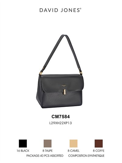 Bolso tote minimal solapa