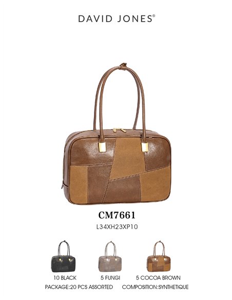 Bolso tote patchwork