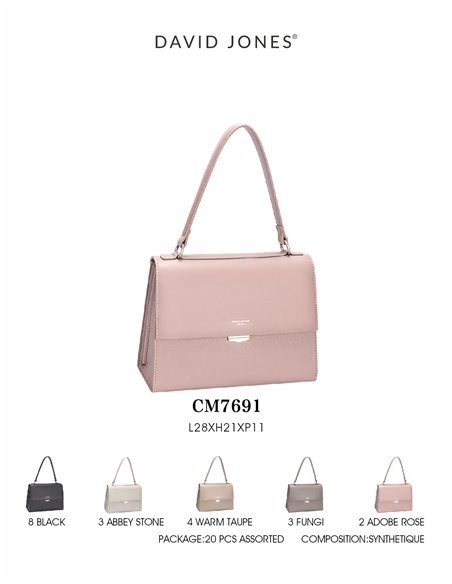 Bolso tote minimal solapa
