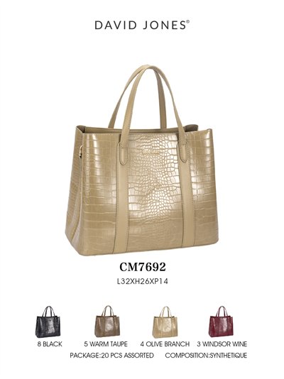 Bolso tote estampado coco