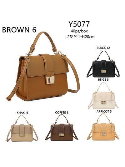 Mini bolso tote solapa detalle metálico