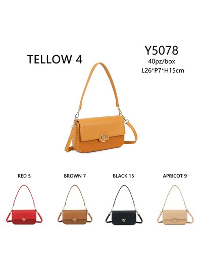 Mini bolso tote solapa detalle metálico