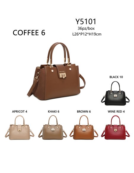 Citybag with handle detail