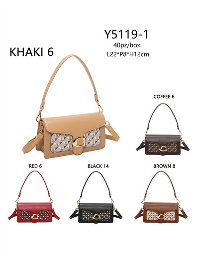 Mini bolso tote estampado solapa