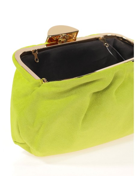 Abendtasche aus Wildlederimitat - AD-26301 LIMA