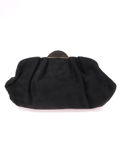 Cartera de fiesta antelina negro