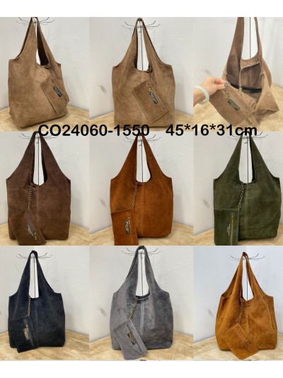 Bolso shopper serraje + Monedero