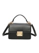 Contrast mini citybag with flap