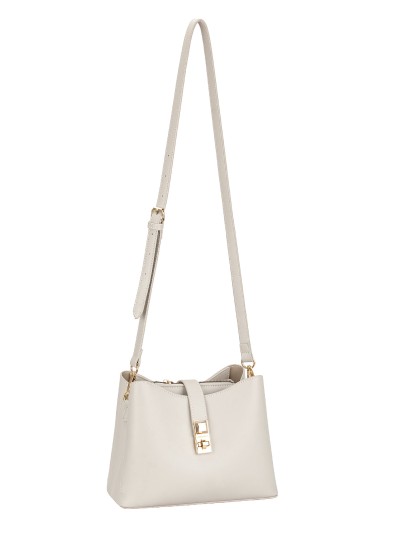 Bolso bandolera detalle metálico