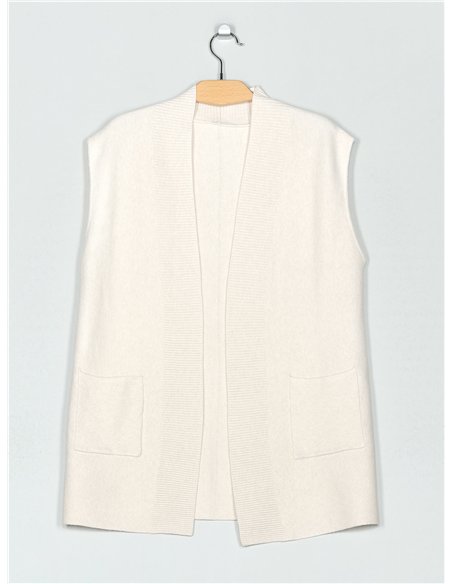 Chaleco punto soft amplio