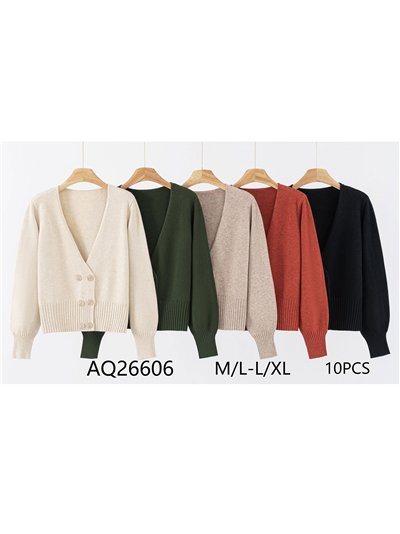 Chaqueta punto soft doble botonadura 2