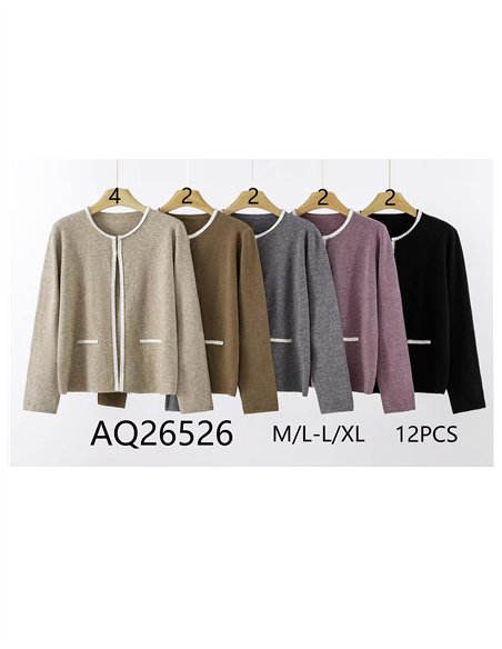 Chaqueta punto soft tweed