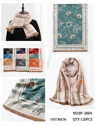 Bufanda flores desflecada 2