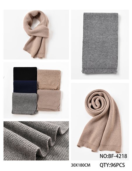 Bufanda punto tacto cachemira