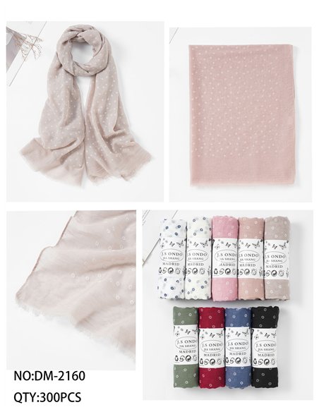 Fular florecitas desflecado