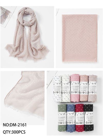 Fular lunares desflecado 2