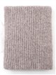 Cashmere touch knit scarf