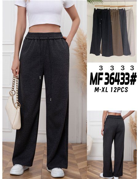 Pantalón recto espiga