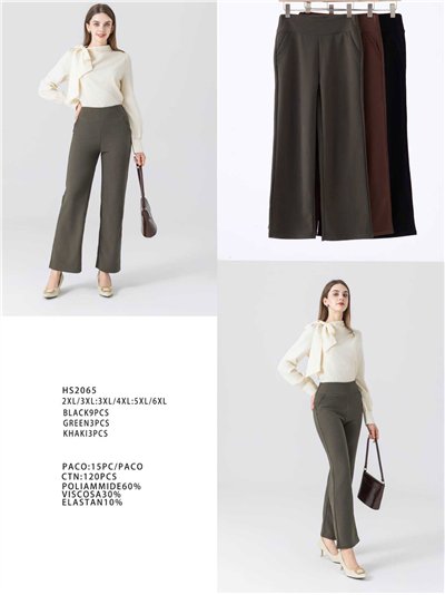Pantalón recto elástico 2