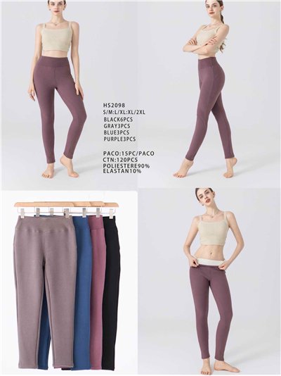 Leggings afelpado push up 2
