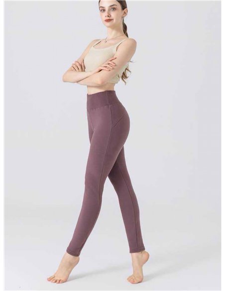 Leggings afelpado push up