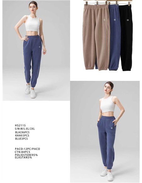 Pantalón polar bajo engomado