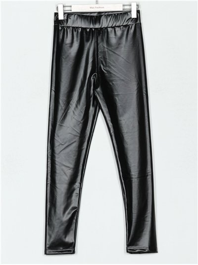 Leggings efecto piel afelpado 2