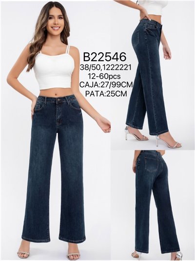 Jeans recto talla grande 2