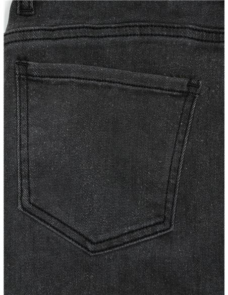 Falda mini denim push up