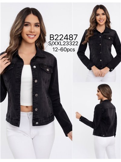 Cazadora denim básica 2