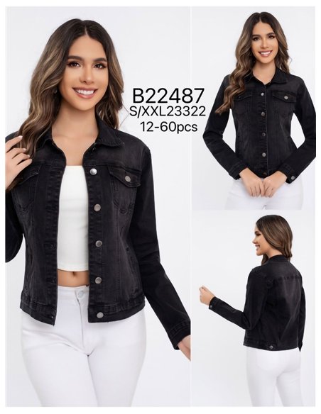 Cazadora denim básica