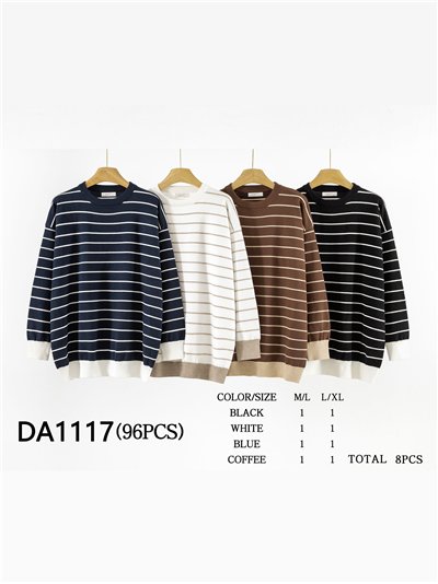 Jersey amplio franjas 2