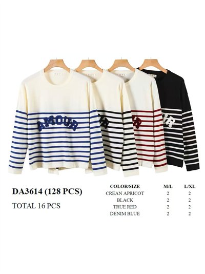 Jersey rayas Amour relieve 2